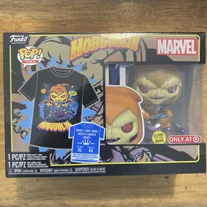 Funko Pop Target Excl. HOBGOBLIN #959 Glow in the Dark & T Shirt Size XL - Picture 1 of 2