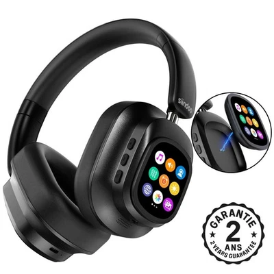 Ecouteur Bluetooth Casque Audio Sans Fil Ecran Tactile Magnétique 5.3 Sup. Bruit - Photo 1/4