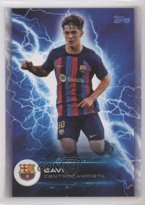 2022-23 Topps FC Barcelona Fan Set Super Electric Gavi #BAS-3 - Image 1 of 2