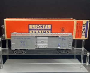Vintage LIONEL 6464-1 #8 Western Pacific scatola auto piuma scatola originale anni '50 come nuovo - Foto 1 di 21