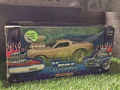 Mustang GT-350 1966 2002 Muscle Machines escala 1:24 coche diecast de colección Foto 1 de 4