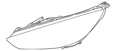 Ford Focus 2015-2018 genuino - conjunto compuesto F1EZ-13008-GS Foto 1 de 4