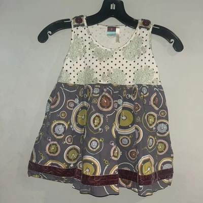 Blusa de relógio Matilda Jane tamanho 6 - Imagem 1 de 4