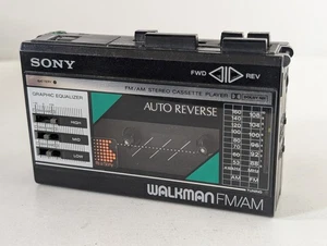 Sony Walkman WM-F18 / F28 Portable Cassette Player Radio AM FM Tested Working - Bild 1 von 11