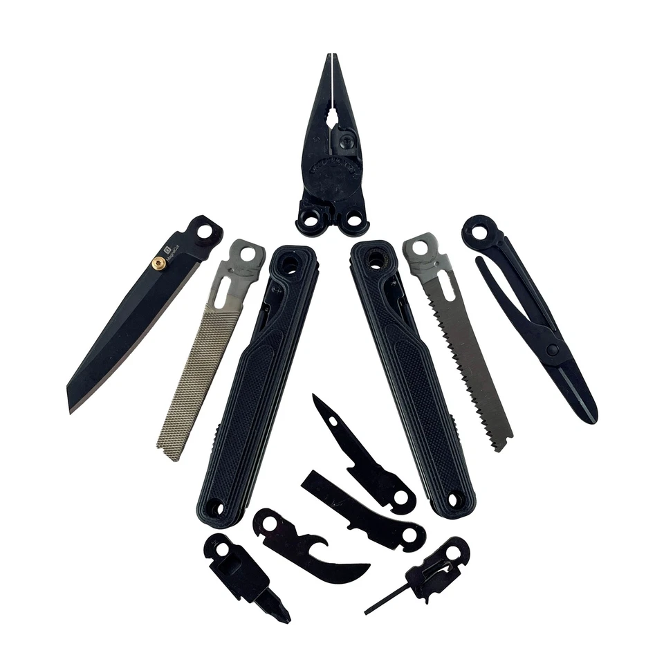 Leatherman Wave Alpha 黑曜石(黑色)替换零件用于改装或 — 第 1/1 张图片