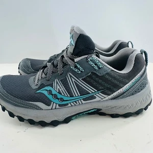 Saucony Trail 14 Running grau blau Low-Top sportliche Sneaker Größe 9,5 S10584-3 - Bild 1 von 11