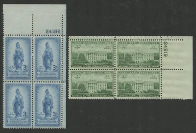 US 989-92, 1950 NATIONAL CAPITAL, PBOF4, MNH (US3714K) - Image 1 of 2