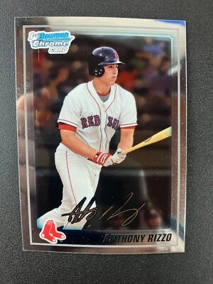 2010 Bowman Chrome Anthony Rizzo #BCP101 (RC) (1st) Rookie Card - Image 1 of 2