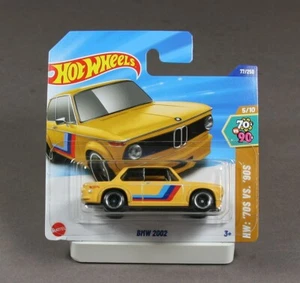 Hot Wheels 70s vs 90s 2025 1973 BMW 2002 turbo gelb HYX21 1/64 - Bild 1 von 1