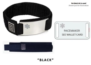 PACEMAKER Sport Medical Alert ID Bracelet. Free medical Emergency Card! - Picture 1 of 5