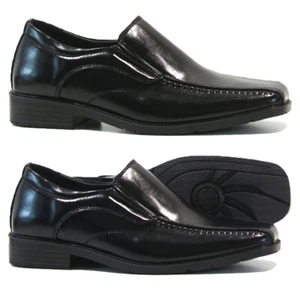 MENS SLIP ON SHOES SMART CASUAL WORK WEDDING ITALIAN FORMAL OFFICE DRESS WORK - Picture 1 of 13