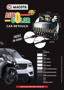 MACOTA AUTOCOLOR 3G Pennarello Doppio Tratto Ritocco Auto Moto - Imagen 1 de 4