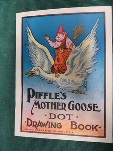 Vintage PIFFLE'S MOTHER GOOSE Dot Drawing Children's Book Platt & Munk Co 061C - Picture 1 of 7