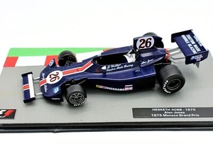 Modellini auto FORMULA 1 scala 1:43 HESKETH 3088 Jones collezione ixo modellismo - Foto 1 di 3