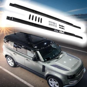 2PCS Roof Rack ROOF RAILS Fits For Land Rover Defender 110 2022-2026 - Foto 1 di 7