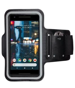 Bracelet de sport pour Google Pixel 2 XL housse de téléphone portable étui bracelet de sport housse de course - Photo 1/7