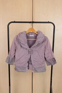 Elisa Cavaletti Shirt Blouse Women’s Cotton Buttons Italy Bohemian M-L - Picture 1 of 6