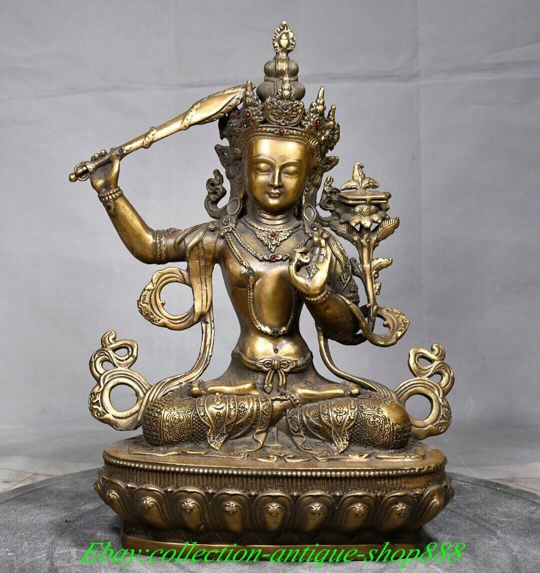 Buddha Silver Copper Antique Chinese Figurines & Statues | eBay