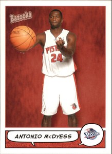 2004-05 (BKB) Bazooka Mini #107 Antonio McDyess
