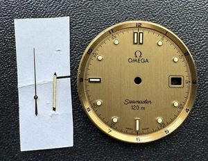 Genuine Omega Seamaster 120 m Gold Colour 28 .5mm W/ Hands E20-15 - Picture 1 of 4