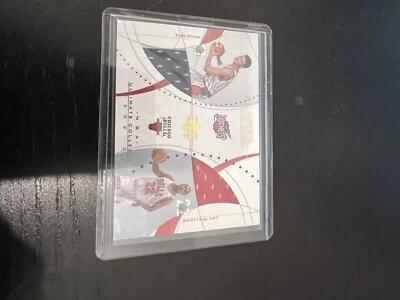 Yao Ming / Jay Williams 2002-03 Upper Deck Ultimate Collection Dual Jersey /125 - Image 1 of 2