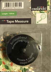 CRELANDO Tape Measure - 150cm length - Made in Germany - New & Sealed