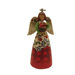 JimShore Christmas Angel With Cardinals Hanging Ornament Handcraft 2011 Holidays - Picture 1 of 12