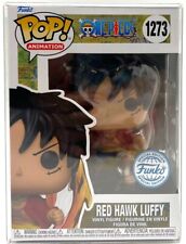 Funko Pop! One Piece Red Hawk Luffy #1273 Funko Special Edition with Protector