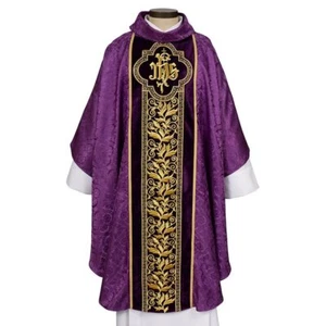Casulla púrpura Holy Savior - Imagen 1 de 2