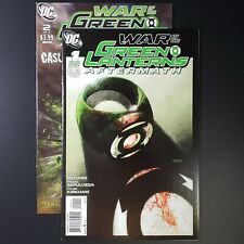 WAR OF THE GREEN LANTERNS AFTERMATH #1-2 DC Full Run Comic Series VARIANT COVER