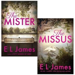 E L James Collection 2 Books Set The Mister, The Missus Adult Erotic Fiction - Picture 1 of 3