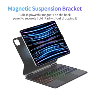 Magic Keyboard for iPad Pro 11-inch (M4) 2024 Easy-Set Magnetic Keyboard Case wi - Picture 1 of 5