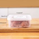 Transparent Plastic Preservation Box With Lid Refrigerator Crisper Food Containe