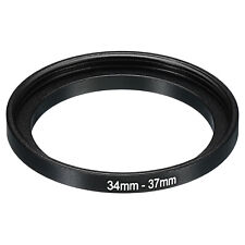 34mm-37mm Metal Step Up Ring Camera Lens Filter Adapter Aluminum Adapter Ring