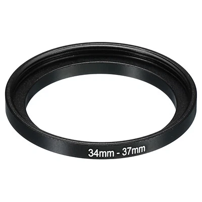 34mm-37mm Metal Step Up Ring Camera Lens Filter Adapter Aluminum Adapter Ring - Image 1 of 4