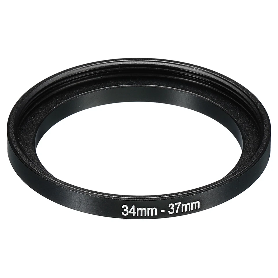 34mm-37mm Metal Step Up Ring Camera Lens Filter Adapter Aluminum Adapter Ring - Image 1 of 4