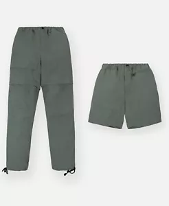 PAPER PLANES ✈️ GREEN MOSS CONVERTIBLE CARGO PANTS SIZE XL 🔥 - Picture 1 of 9