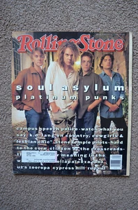 Rolling Stone Magazine #662 August 5, 1993 SOUL ASYLUM Excellent - Picture 1 of 10