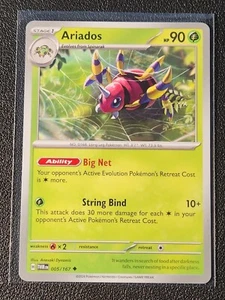 Ariados 005/167 Pokemon card SV Twilight Masquerade uncommon NM - Picture 1 of 1