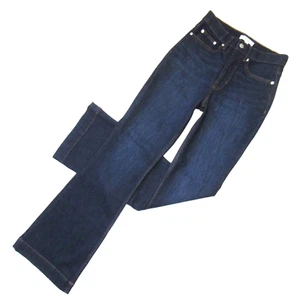 NWT SPANX 21269R Sculpt ReDefine Flare in Hayward Button Zip Stretch Jeans 8 - Picture 1 of 6