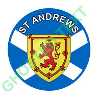St Andrews Bumper/Window Sticker