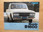 MAZDA B1600 Pick-Up orig 1976 UK Mkt Sales Brochure 