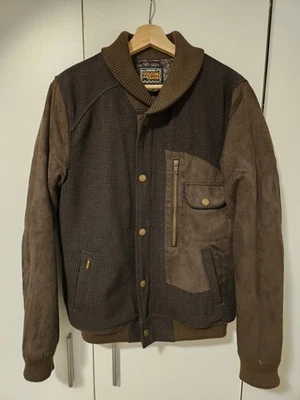 VOLCOM JEANS Jacke, Winterjacke, Herren Gr. S, Nubuk Lederoptik, Top Zustand !!! - Bild 1 von 4