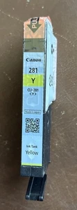 CANON - 281 Cartucho de tinta amarillo capacidad estándar - Nueva caja abierta - Imagen 1 de 2