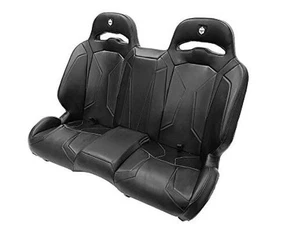 LE Suspension Bench UTV Complete Seat Black 2015-2020 Polaris RZR S4 XP 4 1000 - Picture 1 of 2