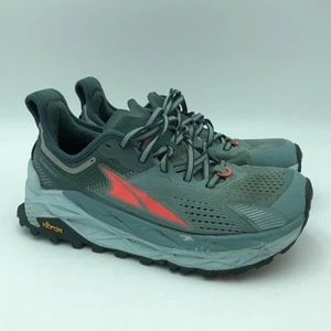 Altra Olympus 5 Womens 7 Blue Athletic Trail Running Shoes Sneakers - Picture 1 of 11