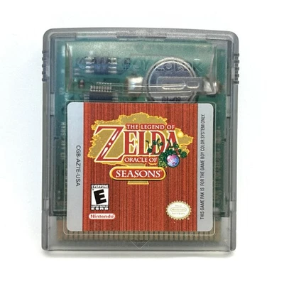GBC Legend of Zelda Oracle of Seasons *New Battery* Game Boy Color - Image 1 of 2