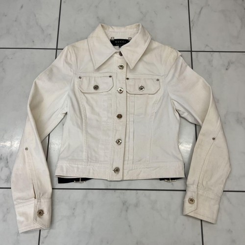Giacca di jeans Gucci bianco sporco dal Giappone