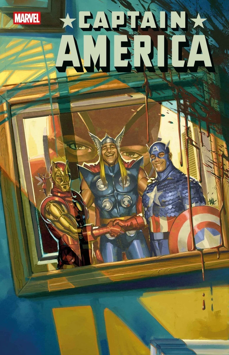 Marvel Captain America Sackapack – Blaue Umhängetasche Ca. 45x35 Cm, Mit Schultergurt & Tunnelzug-Verschluss