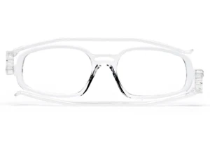 Nannini 503 UNVERGRÖSSERT italienische flache faltbare BLAULICHT Brille KRISTALL +0,00 - Bild 1 von 11